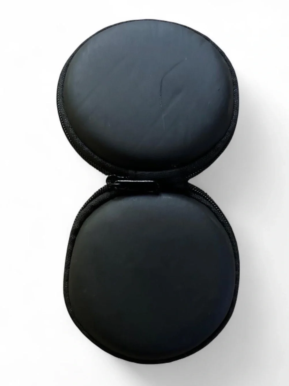 Black Travel Earbud & Accessory Case - Compact Protection